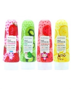 Гель для лица и тела многофункциональный fashiony fruit soothing gel Milatte