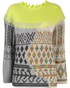 Комбинированный свитер Antonio marras