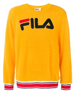 Джемпер с контрастным логотипом Fila