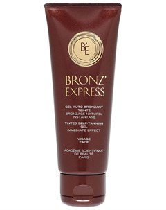 Гель автозагар для лица Bronz express 75 мл Academie