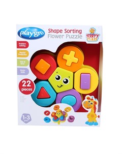 Игрушка сортер Flower Puzzle Playgro