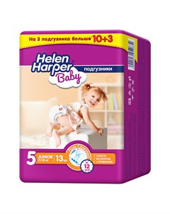 Подгузники Baby Junior 11 18кг 13шт Helen harper