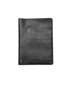 Кошелек обложка Vandal Jumble Passport Wallet Black 2020 Obey