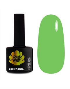 Гель лак California 308 Lime Peel 10 мл Rocknail