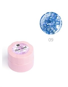 Гель Glow Bomb 9 Зимнее небо Adricoco