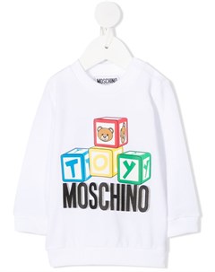 Свитер с логотипом Moschino kids