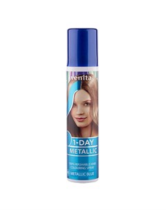 Спрей для волос оттеночный 1 DAY METALLIC тон Metallic Blue голубой металлик 50 мл Venita