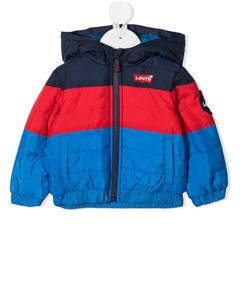 Куртка в стиле колор блок с капюшоном Levi's kids