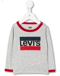 Топ с длинными рукавами и логотипом Levi's kids