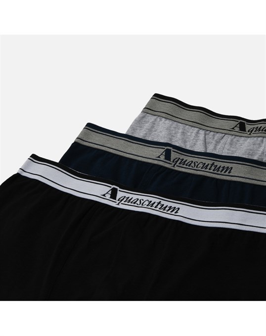 Комплект мужских трусов Active Underwear Boxer 3-Pack Aquascutum артикул 3F723C2E в интернет-магазине Elemor.ru